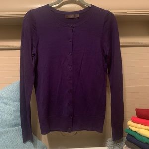 Dark Purple Cardigan from The Limited; Additional Styles Available